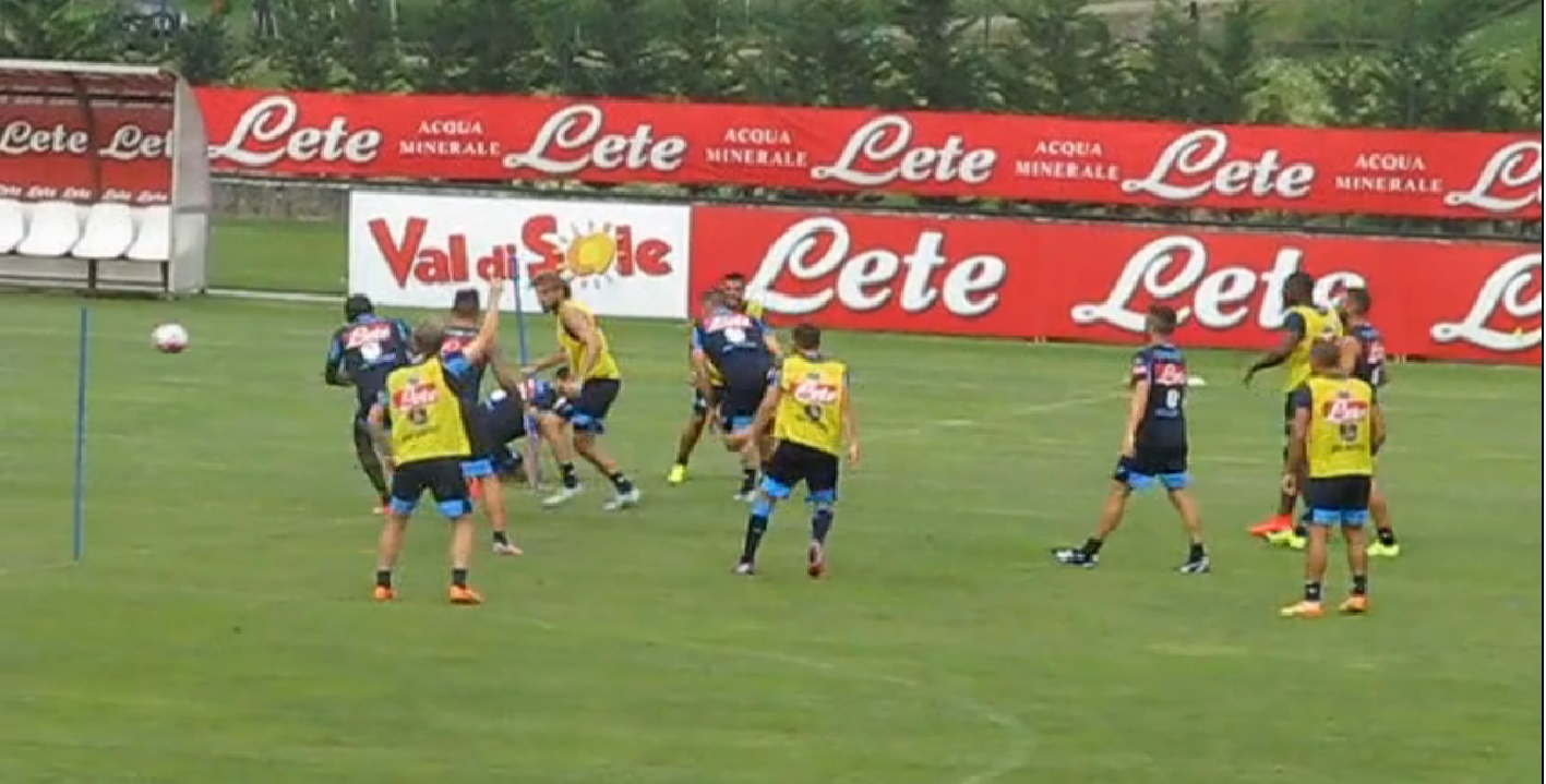Serie D: Seduta completa di allenamento