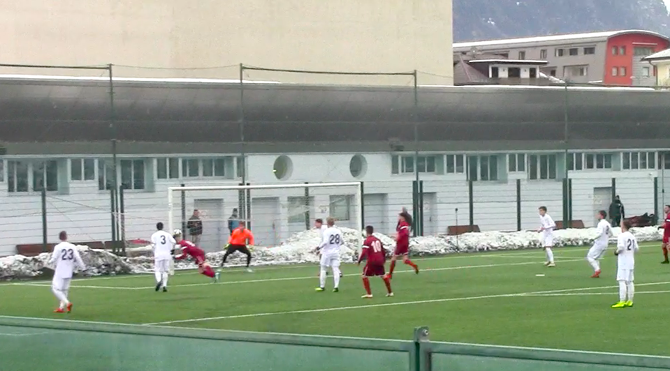 9 vs 9 + 2 con zone di cross