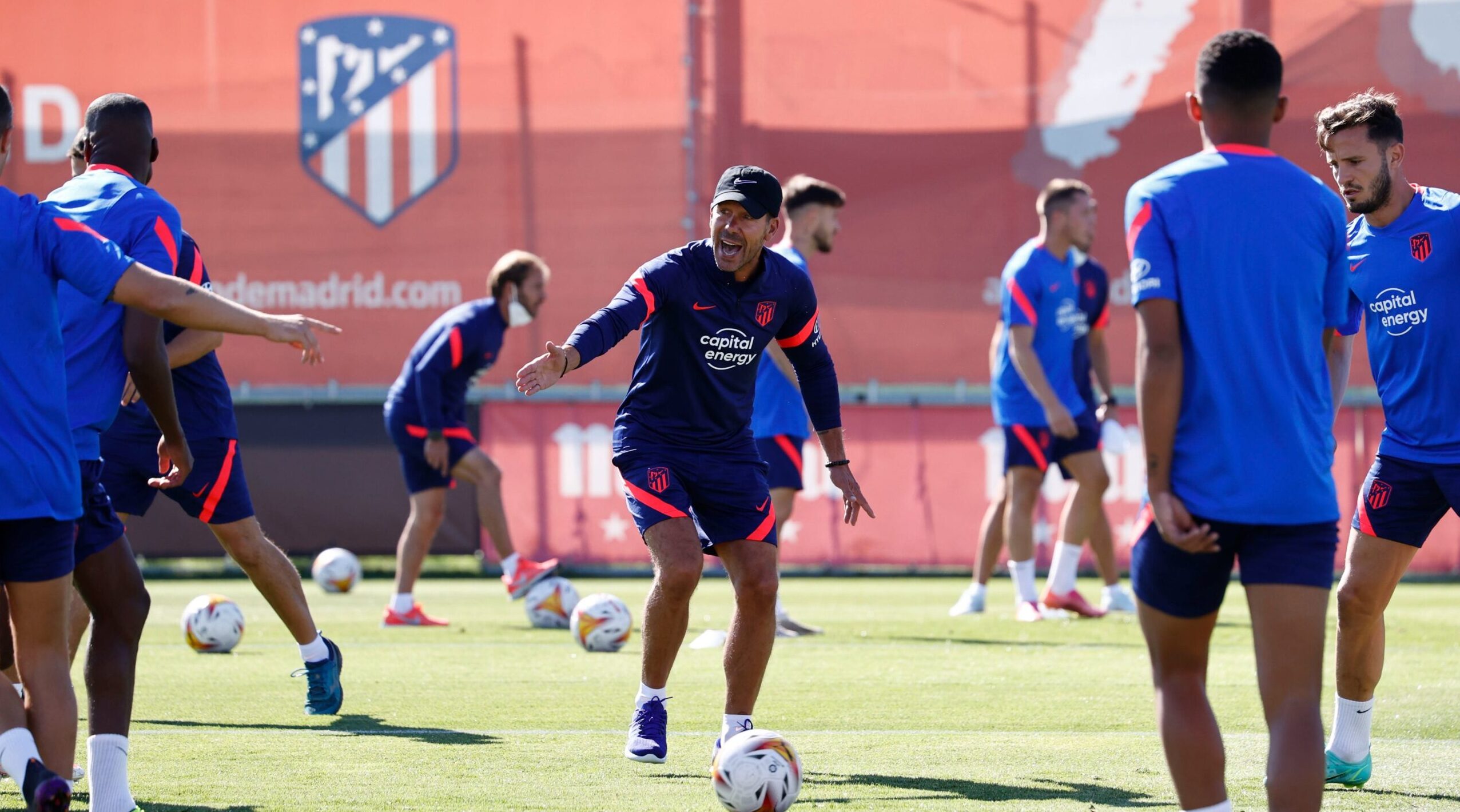 4 vs 4 + 2 Atletico Madrid (per linea difensiva)
