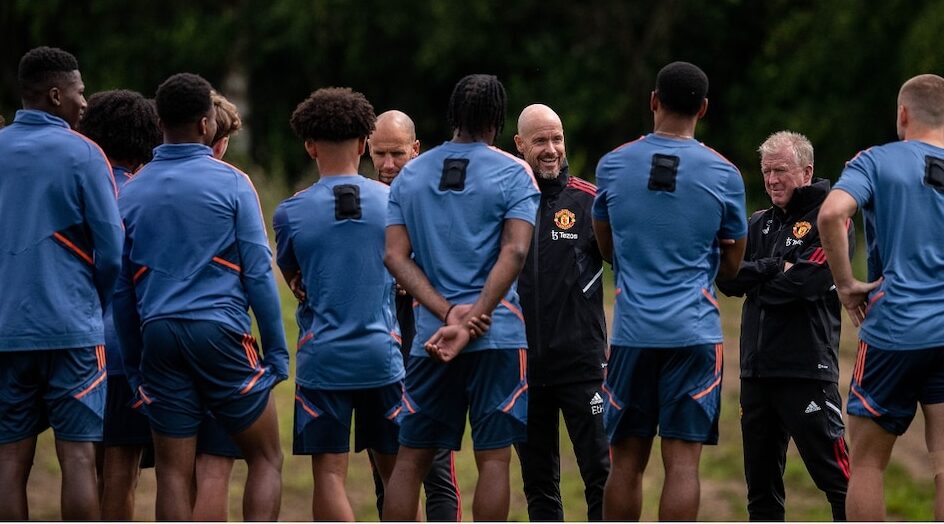 Masterclass Ten Hag: 3 esercizi sul Timing Trasmissione/Smarcamento e ricerca Terzo uomo (Video)