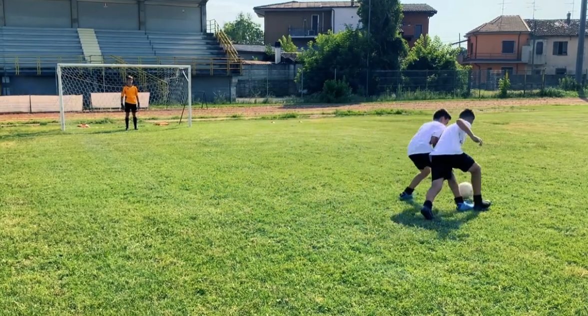 Seduta completa di Allenamento con tema 1 vs 1 dorsale