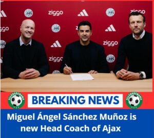 BREAKING NEWS: Miguel Ángel Sánchez Muñoz is the new Head Coach of Ajax